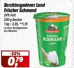 Simmel Berchtesgadener Land Frischer Schmand Angebot