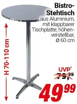 CENTERSHOP Bistro Stehtisch Angebot