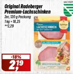 Simmel Original Radeberger Premium-Lachsschinken Angebot