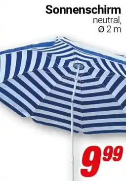 CENTERSHOP Sonnenschirm Angebot