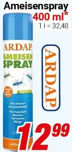 CENTERSHOP ARDAP Ameisenspray Angebot