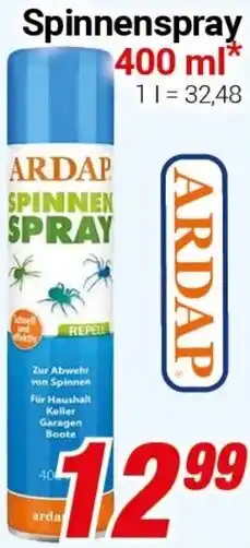 CENTERSHOP ARDAP Spinnenspray Angebot