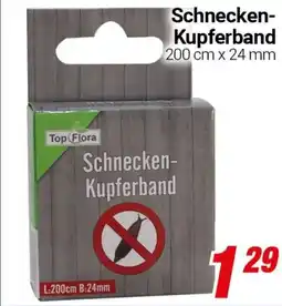 CENTERSHOP Schnecken Kupferband Angebot
