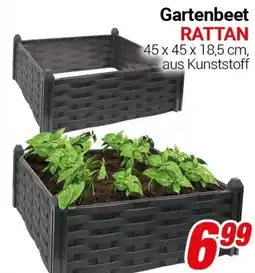 CENTERSHOP Gartenbeet RATTAN Angebot