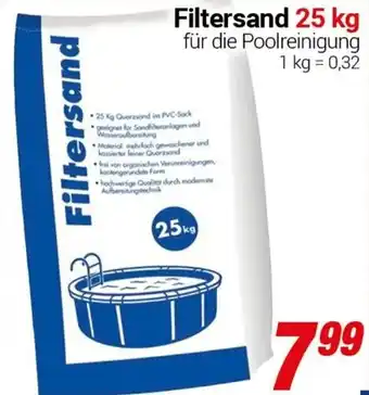 CENTERSHOP Filtersand Angebot