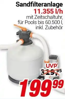 CENTERSHOP Sandfilteranlage Angebot