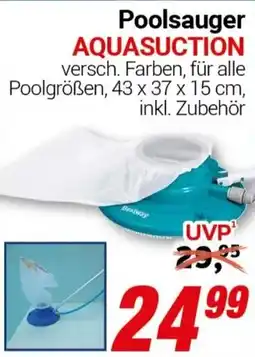 CENTERSHOP Poolsauger AQUASUCTION Angebot