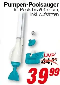 CENTERSHOP Pumpen-Poolsauger Angebot
