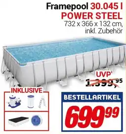 CENTERSHOP Framepool 30.045 l POWER STEEL Angebot