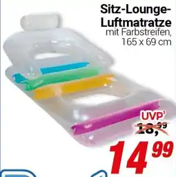 CENTERSHOP Sitz-Lounge Luftmatratze Angebot