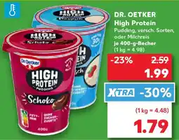 Kaufland DR. OETKER High Protein Angebot