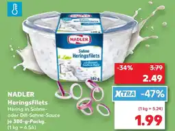 Kaufland NADLER Heringsfilets Angebot