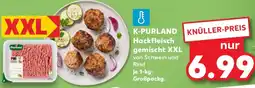 Kaufland K-PURLAND Hackfleisch gemischt XXL Angebot