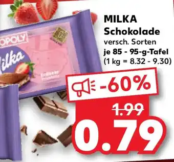 MILKA Schokolade