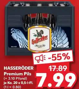 Kaufland HASSERÖDER Premium Pils Angebot
