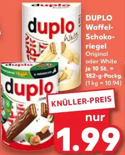 Kaufland DUPLO Waffel- Schokoriegel Original Angebot