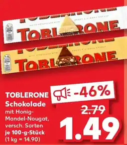 Kaufland TOBLERONE Schokolade Angebot