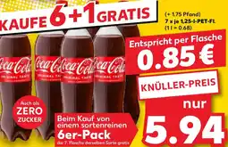 Kaufland COCA-COLA, FANTA, SPRITE oder MEZZO MIX Erfrischungsgetränk Angebot