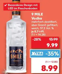 Kaufland 9 MILE Vodka Angebot