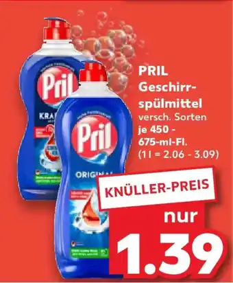 Kaufland PRIL Geschirrspülmittel Angebot