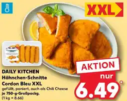 Kaufland DAILY KITCHEN Hähnchen-Schnitte Cordon Bleu XXL Angebot