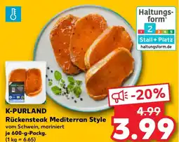 Kaufland K-PURLAND Rückensteak Mediterran Style Angebot