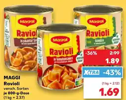 Kaufland MAGGI Ravioli Angebot