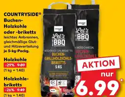 Kaufland COUNTRYSIDE Buchen Holzkohle Angebot