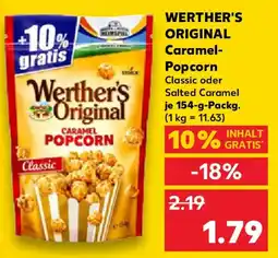 Kaufland WERTHER'S ORIGINAL Caramel- Popcorn Angebot