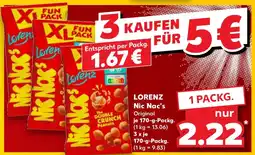 Kaufland LORENZ Nic Nac's Original Angebot
