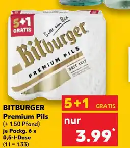 Kaufland BITBURGER Premium Pils Angebot