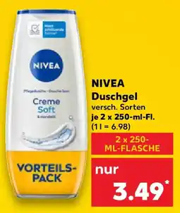 Kaufland NIVEA Duschgel Angebot