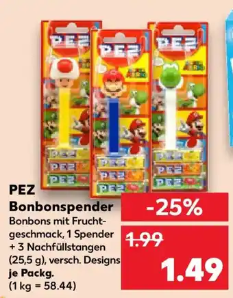 Kaufland PEZ Bonbonspender Angebot