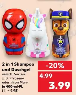 Kaufland 2 in 1 Shampoo und Duschgel Angebot