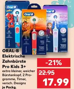 Kaufland ORAL-B Elektrische Zahnbürste Pro Kids 3+ Angebot