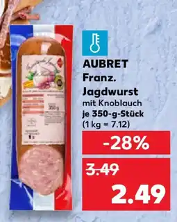 Kaufland AUBRET Franz. Jagdwurst Angebot
