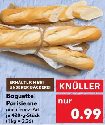 Kaufland Baguette Parisienne Angebot