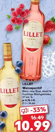Kaufland LILLET Weinaperitif Angebot