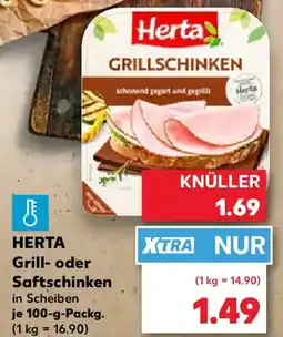 Kaufland HERTA Grill- oder Saftschinken Angebot