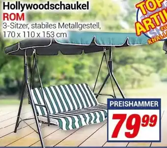 CENTERSHOP Hollywoodschaukel ROM Angebot