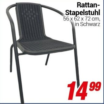 CENTERSHOP Rattan Stapelstuhl Angebot