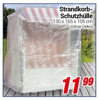 CENTERSHOP Strandkorb Schutzhülle Angebot