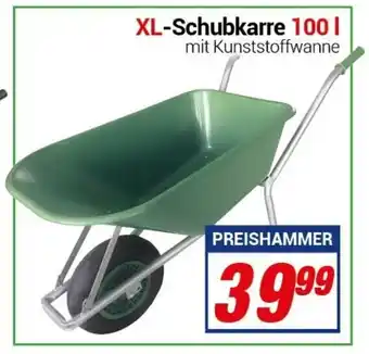 CENTERSHOP XL Schubkarre 100L Angebot