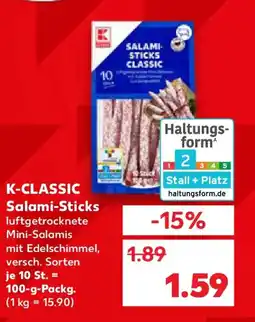Kaufland K-CLASSIC Salami-Sticks Angebot