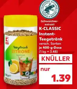 Kaufland K-CLASSIC Instant- Teegetränk Angebot