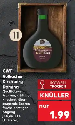 Kaufland GWF Volkacher Kirchberg Domina Angebot