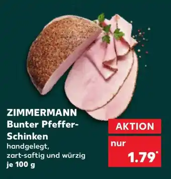 Kaufland ZIMMERMANN Bunter Pfeffer- Schinken Angebot