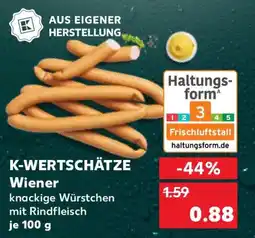 Kaufland K-WERTSCHÄTZE Wiener Angebot