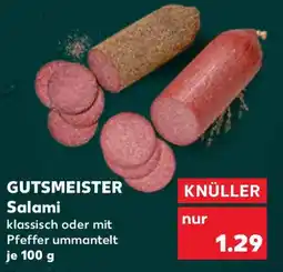 Kaufland GUTSMEISTER Salami Angebot