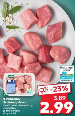 Kaufland K-PURLAND Schinkengulasch Angebot
